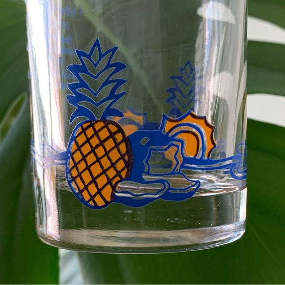 Coco Lopez Glass Cocktail Drinking Glass with Pina Colada Recipe - Picture 4 of 5